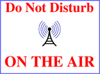 Do Not Disturb Sign