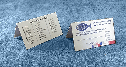 Tent Biz Card Tent Biz Card